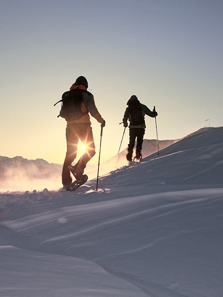 Escursioni con le racchette da neve in Valle Aurina